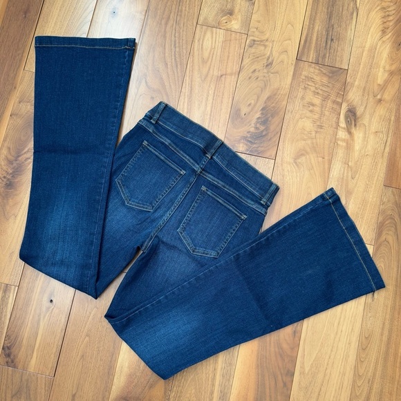 NWT Spanx pull-on flare jeans S petite in midnight shade - Picture 11 of 15